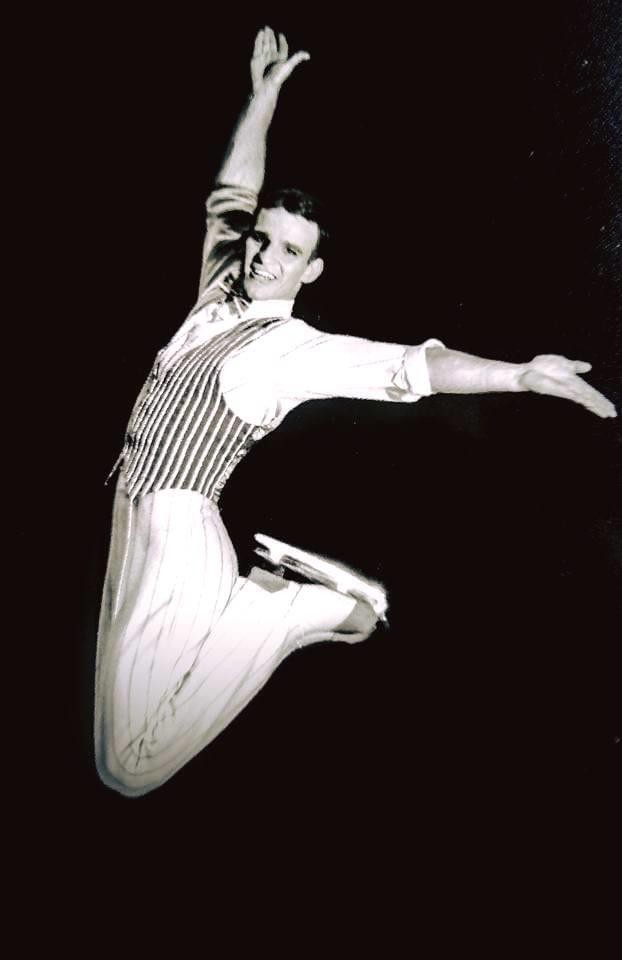 Dino Quattrocecere performing a jump